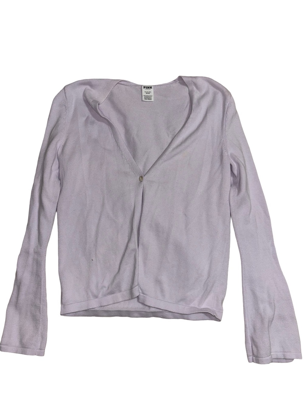 PINK Victoria's Secret Lavender Knit Crew Top